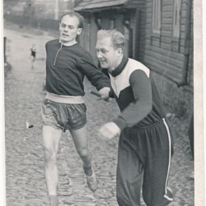 Teatevõistlus Rakvere tänavatel 1960. aastatel