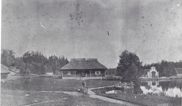 Oruveski veskitalu Palmse mõisas (Foto: C. Schultz, 1870)