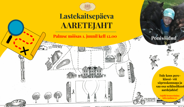 Lastekaitsepäeva aaretejaht Palmse mõisas